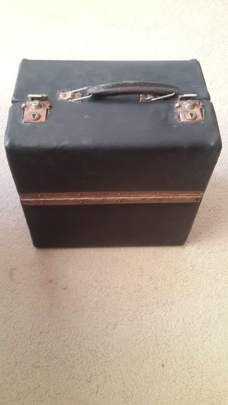 1950's L.P Carry Case (Including 47 L.P's)