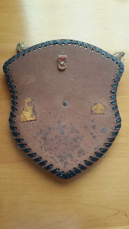 Vintage Shield With Crossed Swords