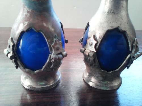 Circa 1920's Salt And Pepper Set