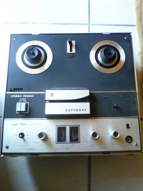 Vintage National RS-760S Reel to Reel Tape Recorder