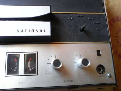 Vintage National RS-760S Reel to Reel Tape Recorder