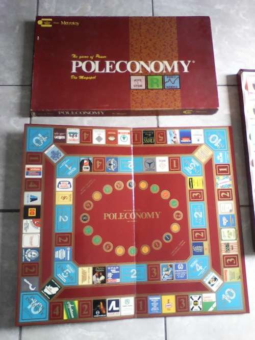 Vintage Poleconomy board game by Metrotoy