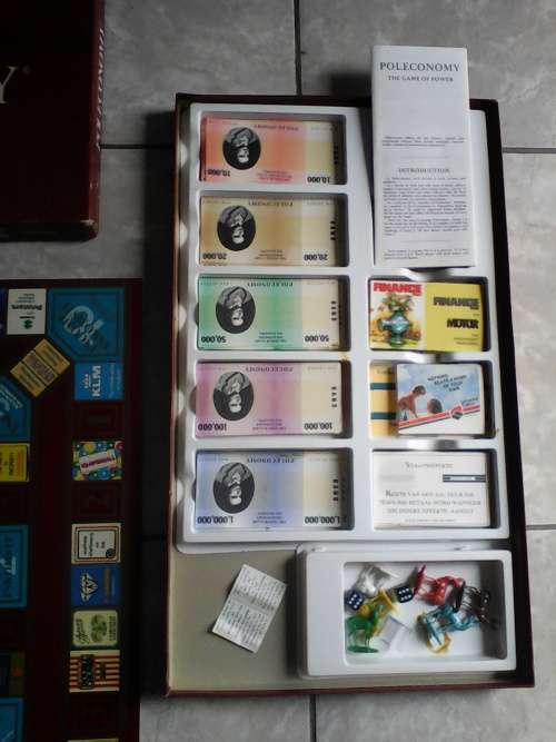 Vintage Poleconomy board game by Metrotoy