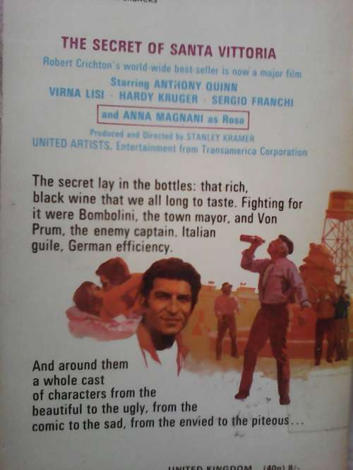 The Secret of Santa Vittoria (Paperback) Robert Crichton