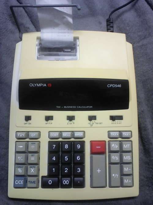 Circa 1980's Olympia Electronic Calculator (Working)