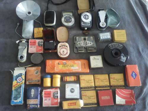 Assortment Vintage Camera Accessories - Sold as one Lot - See Description