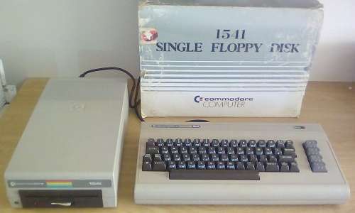 1982 Commodore 64 + Commodore 1541 Single Floppy Disk