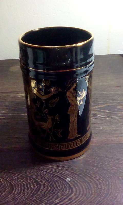 Hand Made in Greece 24k Gold Tankard