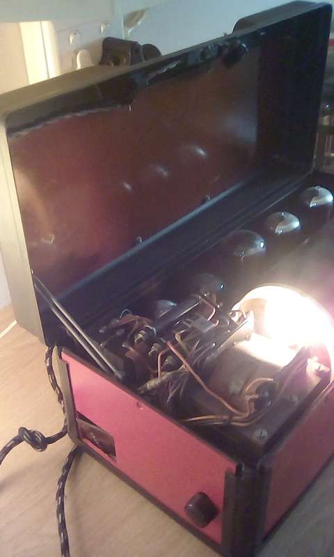 Rare Circa 1928 - 1929 Philips Bakelite Valve Radio / Receiver Model 2510