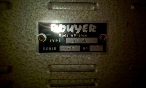 Vintage Bouyer Type ST-30 Amplifier (Made in France)