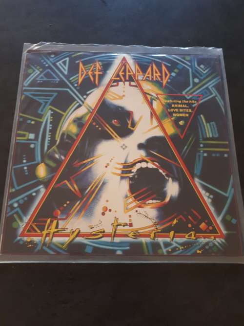 Original 1987 Def Leppard Hysteria LP (ABSOLUTE MINT CONDITION !!)