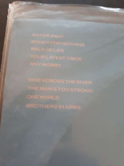 Original 1985 Dire Straights Brothers In Arms LP (Mint Condition)
