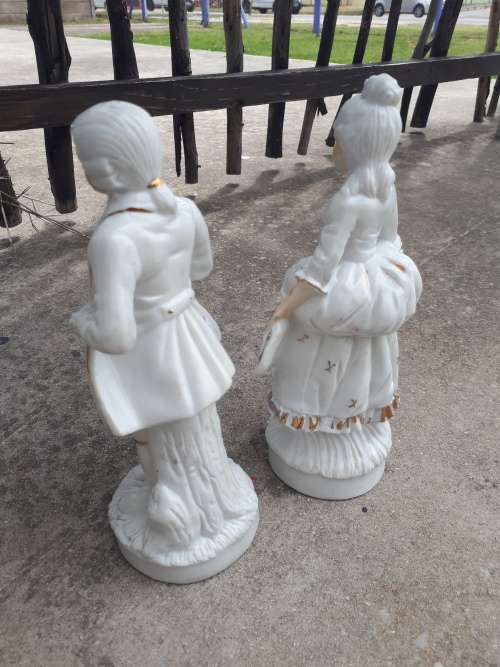 Pair Victorian Style Man @ Lady Figurines