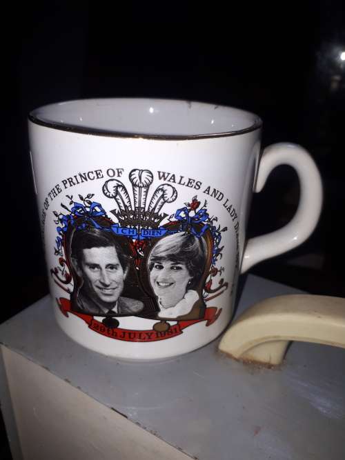 The Marriage of the Prince of Wales and Lady Diana Spencer Cup 29 July 1981