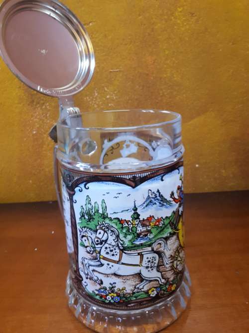 Vintage West German Beer Stein (Mint Condition)