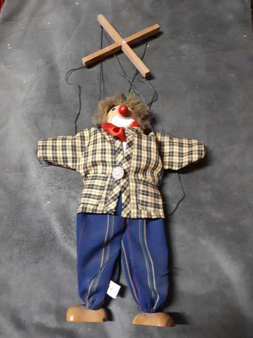 Retro Grove International Wooden Puppet On Strings