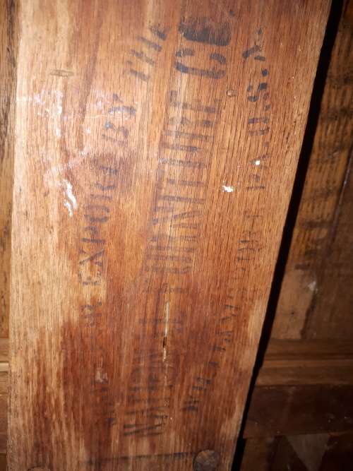 Victorian Oak Sliding Table On Original Casters By The National Furniture Company Williamsport USA