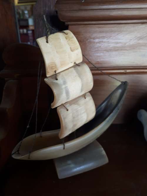 Handmade Bone Ship