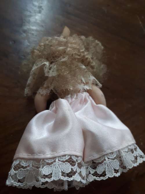 Small Articulated Art Deco Porcelain Doll
