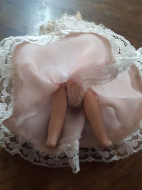 Small Articulated Art Deco Porcelain Doll