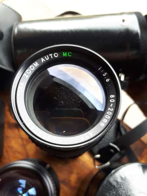 Canon AE1 35mm Camera Plus Accessories