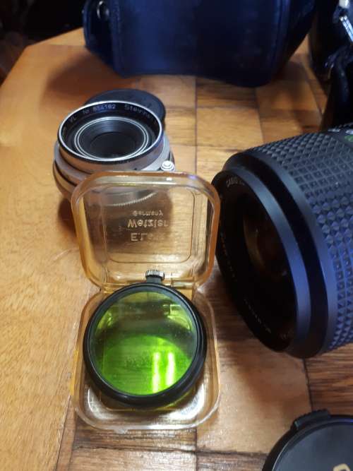 Casio RF-2 35mm Camera With Accessories