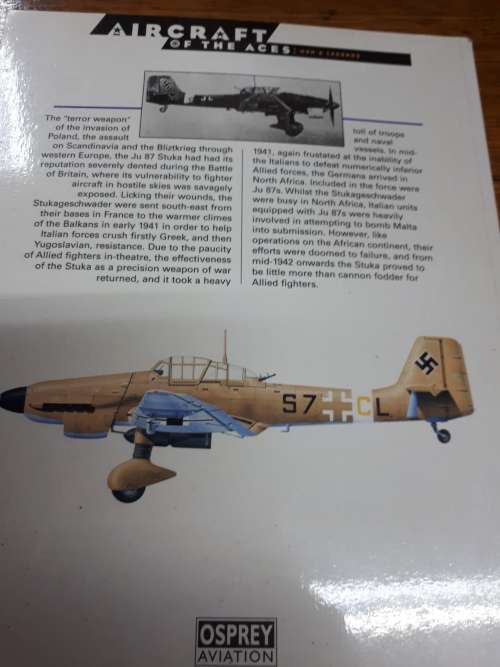 Aircraft of the Aces Junkers Ju87 Over The Mediterranean