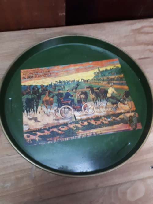 Metal Serving Tray Prima Fabbrica Italiana