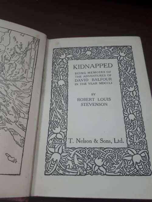Kidnapped 1934 Clothcover By Robert Louis Stevenson