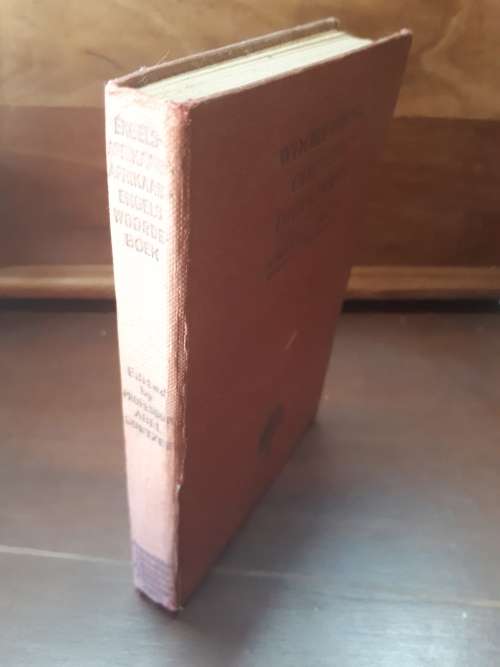 Circa 1954 Collins English Afrikaans Dictionary