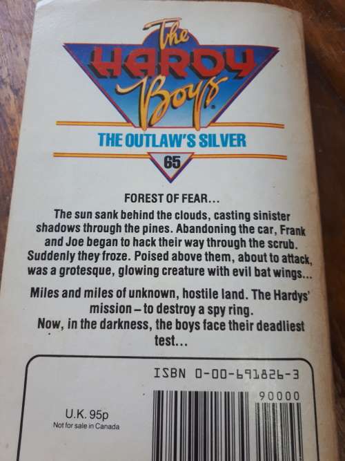 The Hardy Boys The Outlaws Silver Paperback