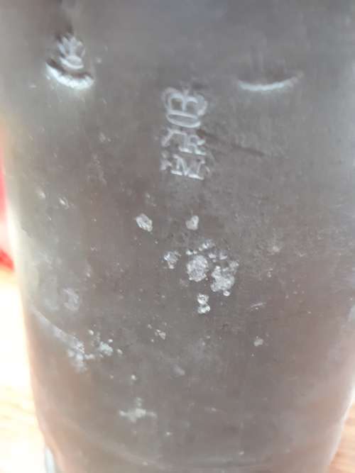 Early Victorian Pewter Pub Quart Tankard (Hallmarked)