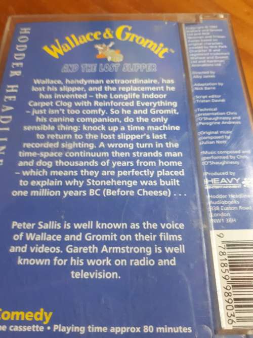Wallace @ Gromit Cassette Audio Book