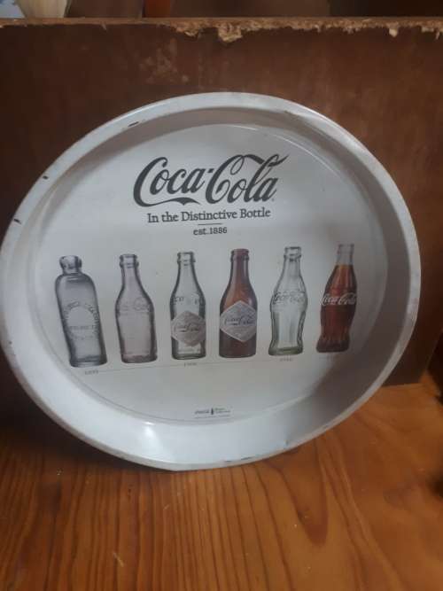 Coca Cola Metal Serving Tray