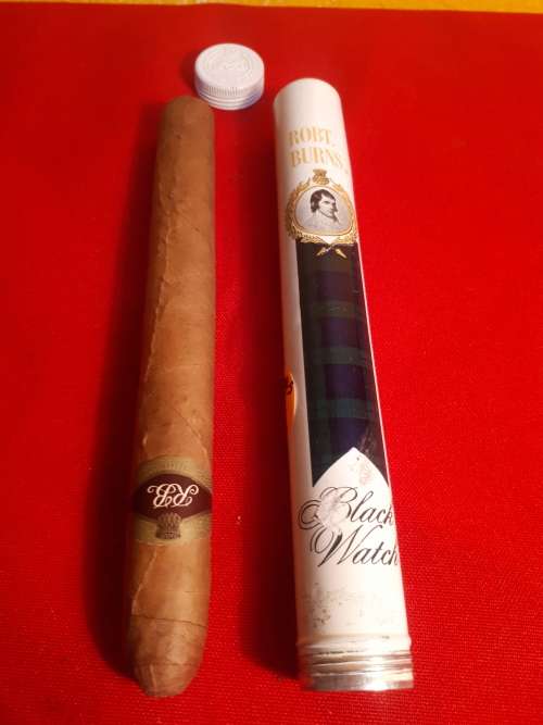 Vintage Black Watch Cigar in Original Container