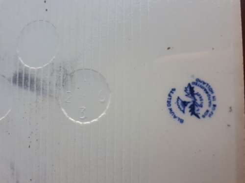 Vintage Delft Tile