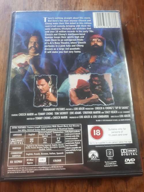Cheech @ Chong Up In Smoke DVD