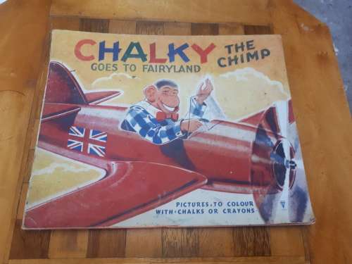 Circa 1950`s Chalky The Chimp Goes To Fairyland