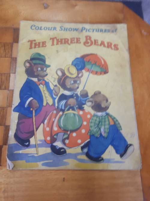 Circa 1940`s Colour Show Pictures of The Three Bears No 9505