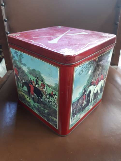 Vintage Premier Biscuit Tin