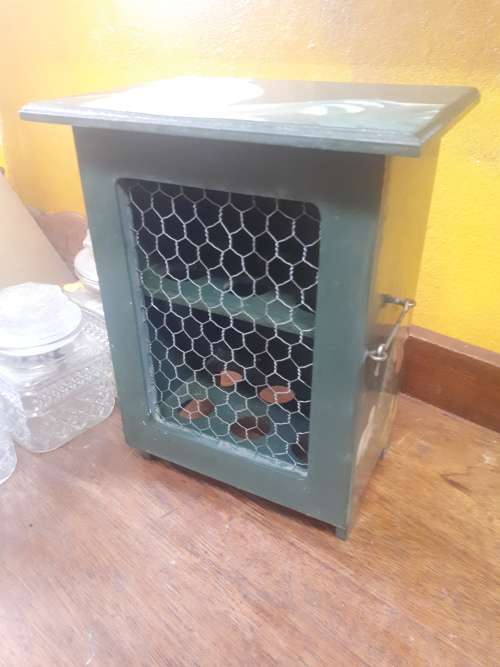 Decoupage 1 Dozen Egg Cabinet