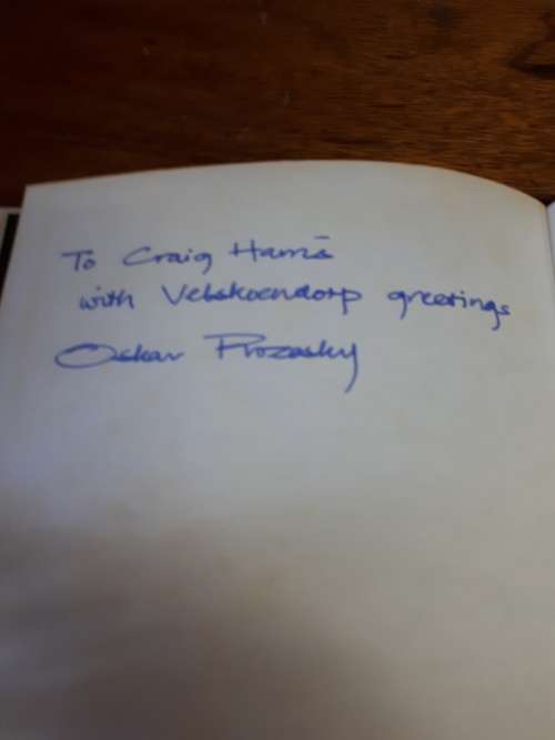 Oskar Prozesky Grobbelaartjie Van Velskoendorp (1st Publication @ Signed by Author)