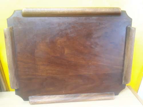 Vintage Burmese Teak @ Oak Serving Tray