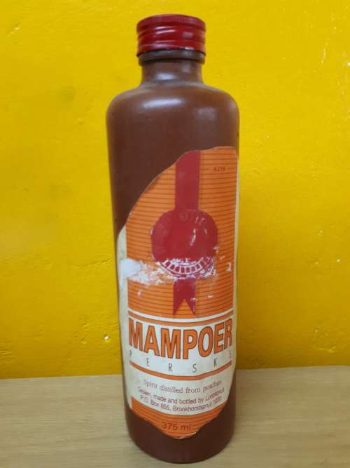 Vintage Mampoer Perske Salt Glazed Bottle 375ml