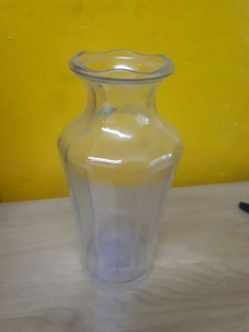 Vintage Fidenza Italy Glass Water Decanter