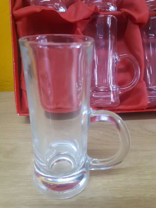 Boxed Set Of 6 French Espresso Glasses
