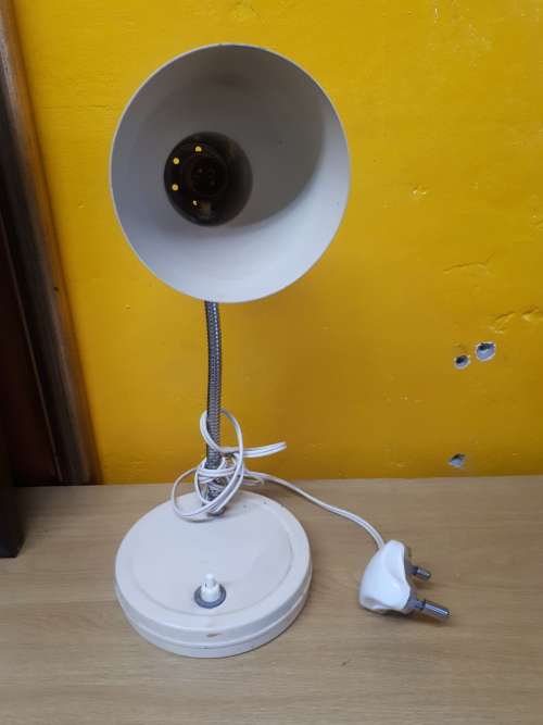 Vintage Enamel adjustable Desk Lamp