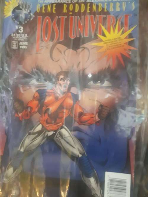 1995 #3 Lost Universe 1st Appearance of Dr Alexander Grange (Gene Roddenberry)