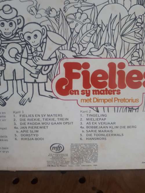 1970 Fielies en sy Maters LP