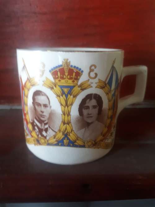 George VI Elizabeth II Royal Visit to South Africa 1947 Mug